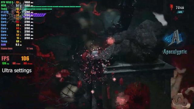Devil May Cry 5 - GTX 1650 Super - i7 3770 - Ultra settings - 1080p смотреть онлайн