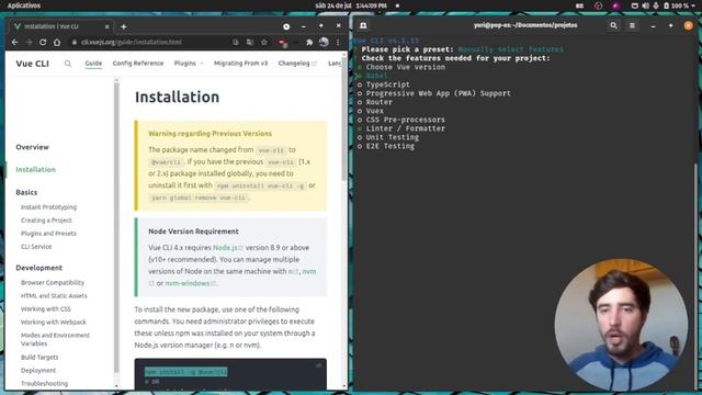 #1 Como criar projeto com Vue CLI - Vue.js & Vuetify - Lista de tarefas смотреть онлайн