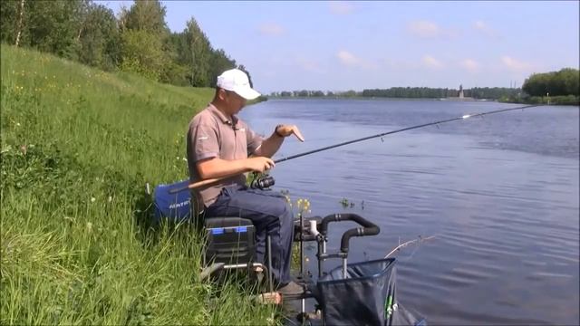 Мастер-класс по фидерной ловле на канале имени Москвы от Дмитрия Зимарева. Ловля леща. смотреть онлайн
