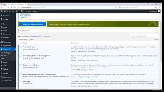 Advance 4 how to Install Social sharing buttons WordPress Complete Course All About Computer Scienc смотреть онлайн
