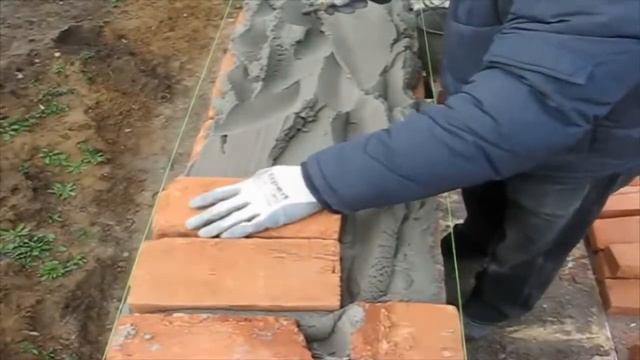 Цегляна кладка методом присик та присик підрізанням