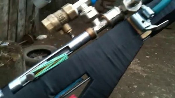 Самодельная PCP пневматика с железным накопителем!!