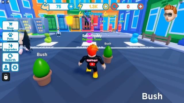 ДЕВУШКА НУБИК СИЛЬНЕЕ ФРЕДДИ! Fightman Simulator! Roblox смотреть онлайн