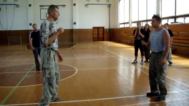 Systema Colonel Alexander Maksimtsov. Защита от прямых ударов. смотреть онлайн