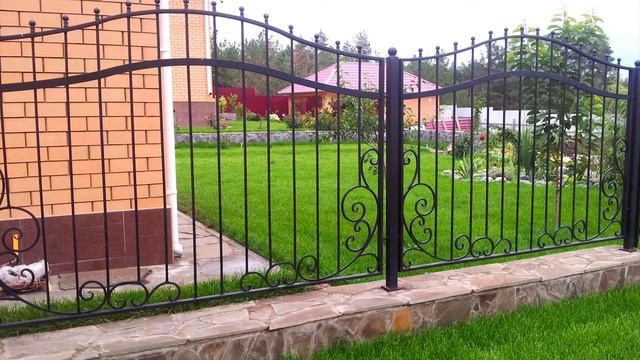 Самые красивые кованые заборы | оригинальные идеи. смотреть онлайн
