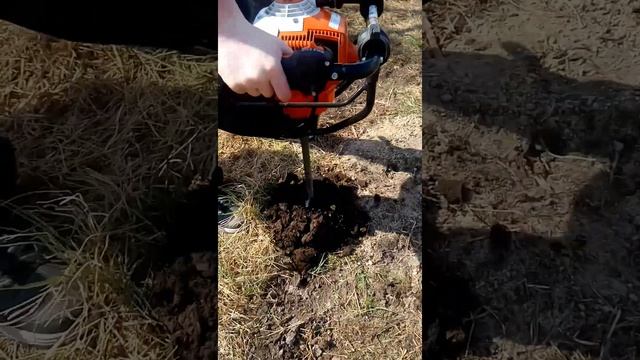 Мотобур Stihl BT121 смотреть онлайн