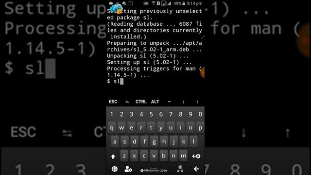 How To Install And Using (sl) Funny Package On Termux смотреть онлайн
