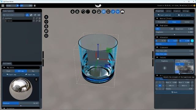 How to use new Caustic mode in Light Tracer Render 2.6 смотреть онлайн