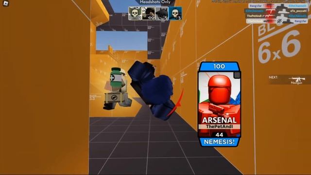 Четырех Ютуберов Запихнули В Коллаб По Лего Шутеру || Roblox Arsenal смотреть онлайн