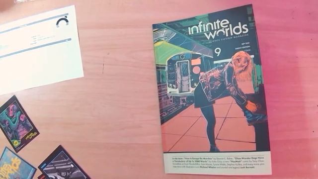 Art Show Off & Unboxing! Infinite Worlds Magazine #9 смотреть онлайн
