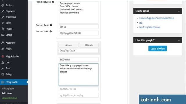 How To Add A Stylish Pricing Table To Your WordPress Website | YouTube Q&A смотреть онлайн