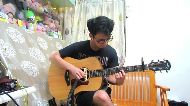 What is Love? (TWICE) - fingerstyle guitar cover (tab in description) смотреть онлайн