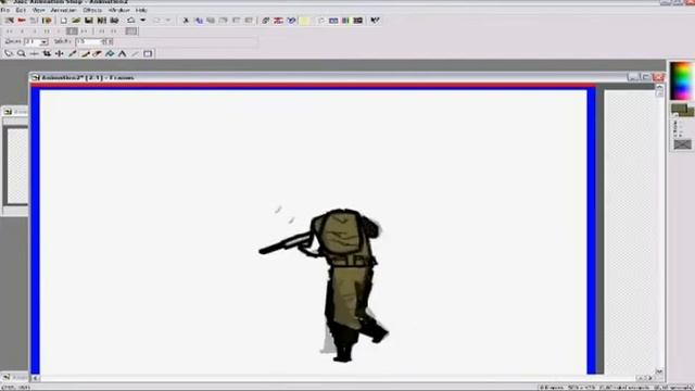 Speed animate a soldier with animation shop 3 by zimo240 смотреть онлайн
