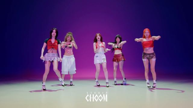 (Full Focused) (G)I-DLE (()) ' (Klaxon)' 4K  STUDIO CHOOM ORIGINAL.2160p
