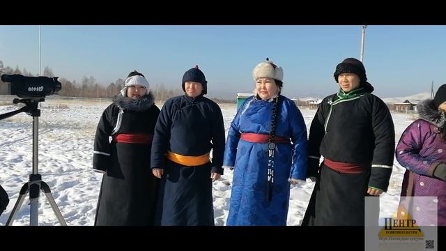 Процесс съемки поздравления к году Культурного наследия народов России смотреть онлайн