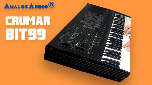 CRUMAR BIT99 | Analog Synthesizer 1985 | HD DEMO смотреть онлайн