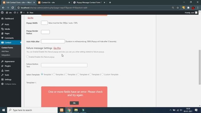 How to Add Popup Thank You Message in Contact Form 7 | WordPress Tutorials in Hindi смотреть онлайн