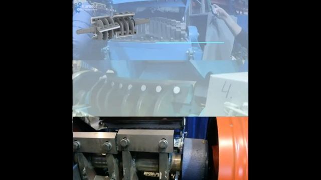 Виды расположения ножей на роторных дробилках компании "Мировое Оборудование" смотреть онлайн