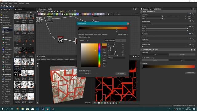 Substance Designer. Почти quick tip. Светящийся материал смотреть онлайн