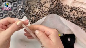 1 урок. Материалы для чашки бюстгальтера  Версаль