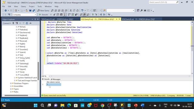 SQL Server Part 31 | DateTime Functions in SQL Server | Malayalam смотреть онлайн