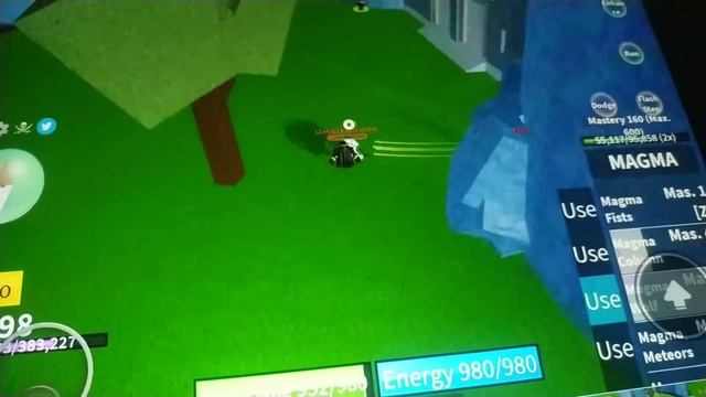 blox fruits. magma .блокс фрутс магма способности акайно! смотреть онлайн