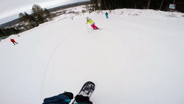 Покатушки на Такмане сезон 2015 (snowbording) смотреть онлайн