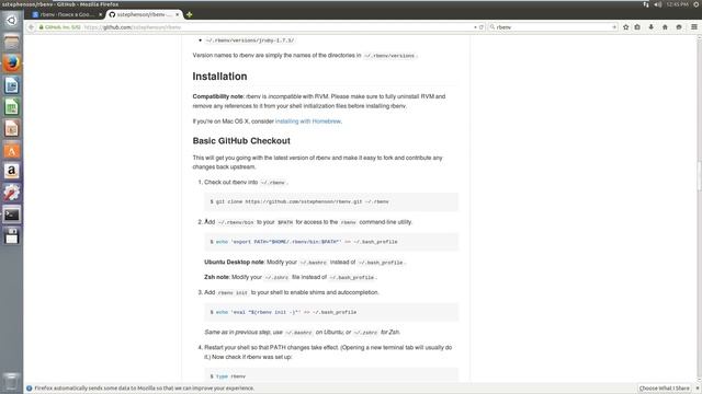 Ruby on Rails установка на Ubuntu. смотреть онлайн