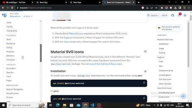 What is MaterialUI? | How to install MaterialUI into React Project? | ReactJS Tutorials in Hindi- 0 смотреть онлайн