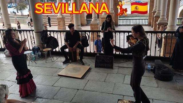 Octubre 2023 Ep179 | La Flamenco Dance Open Show | Plaza de España #sevillanas #flamenco #sevilla смотреть онлайн