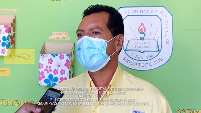 #deloaltoviene! EL LICENCIADO SANTIAGO VENTURA MUÑOZ MAESTRO DEL AÑO 2020 EN COMAYAGUA. смотреть онлайн