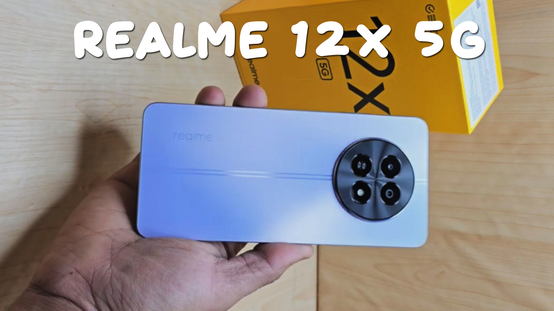 Realme 12x 5G первый обзор на русском