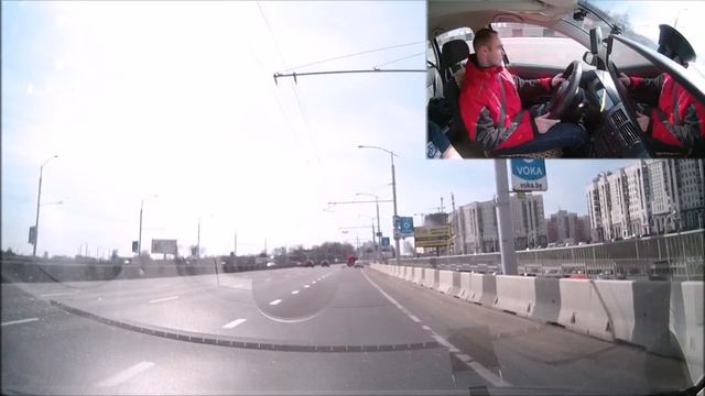 Выезд на проспект из-под моста смотреть онлайн