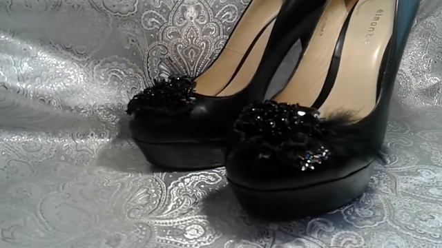 ТУФЕЛЬКИ ДЛЯ - ЗОЛУШКИ украшение на туфли . Slippers for - cinderella смотреть онлайн