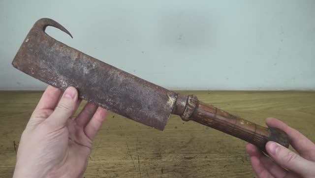Antique Rusty Cleaver