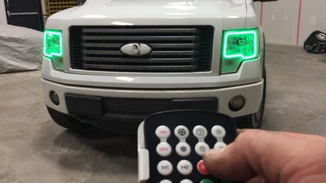 Oracle Colorshift Halo Headlights in Ford F-150 ~Airdrie Auto Trends~ смотреть онлайн
