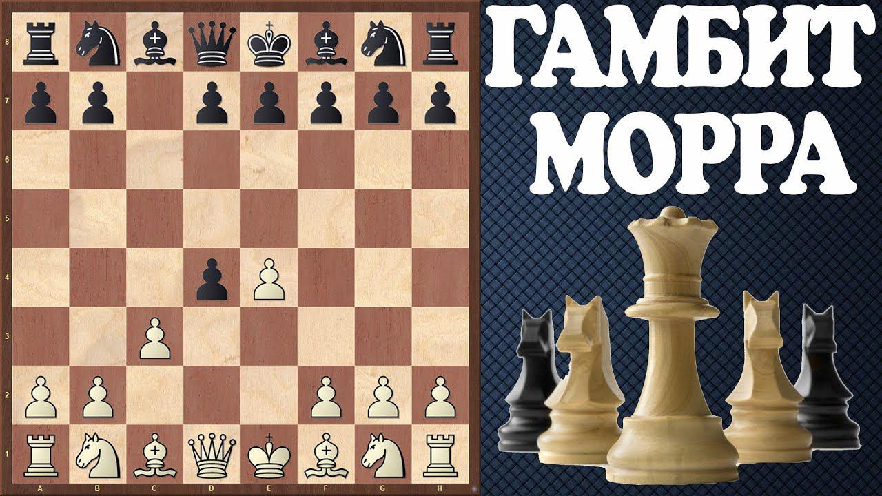 Как играть против гамбита Морра? Обязательно принимать и не бояться! Дебютные лекции смотреть онлайн