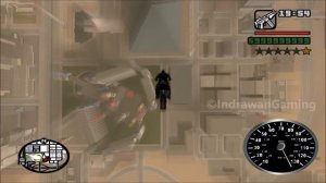 GTA San Andreas - Falling Wasted with Motorbike at Las Venturas