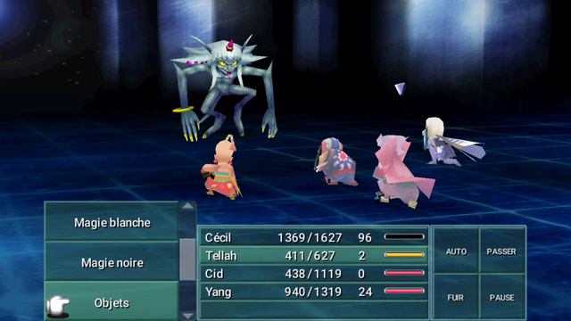 FINAL FANTASY IV 3D REMAKE FR ANDROID: Boss 10: L'Elfe noir смотреть онлайн
