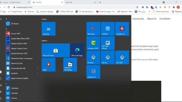 Numpy - Installation смотреть онлайн