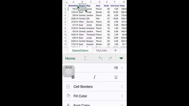 How to Use Instruments Panel in Excel for iPhone смотреть онлайн