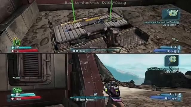 Borderlands 2 Couch Co-op w/ Matt & Casey! - PS3 смотреть онлайн