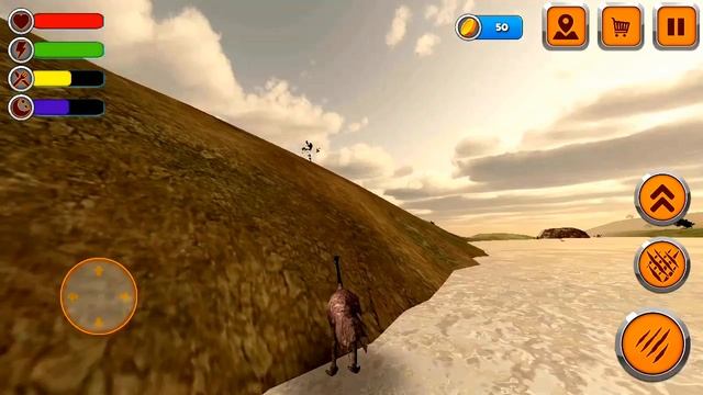 Ostrich Bird Survival Simulator game | Ostrich bird game to play | games смотреть онлайн