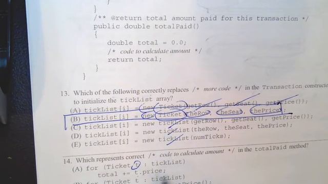 AP Computer Science A - Multiple-Choice - Unit 6 Arrays and ArrayLists part 1 #1-27 смотреть онлайн