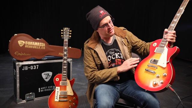 Epiphone | Joe Bonamassa - 1960 Les Paul Standard "Norm Burst" Outfit смотреть онлайн