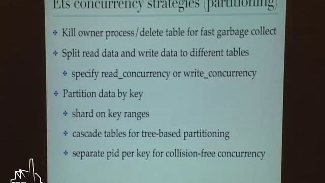 Erlang Factory 2014 -- Eliminating Single Process Bottlenecks with ETS Concurrency Patterns смотреть онлайн