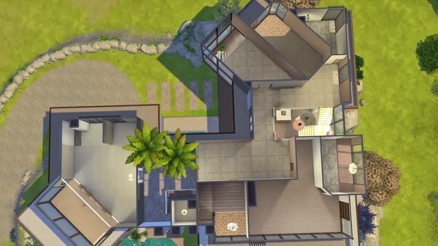 Modern Family House 64x64 | The Sims 4 Speed Build | NOCC | Stop Motion |