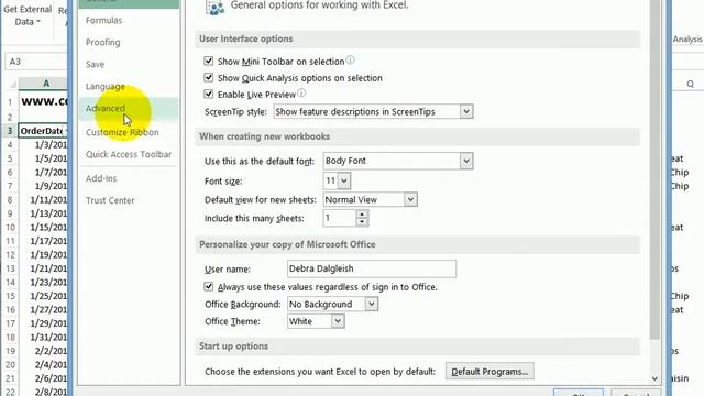 Remove Date Grouping in Excel Filter Drop Downs смотреть онлайн