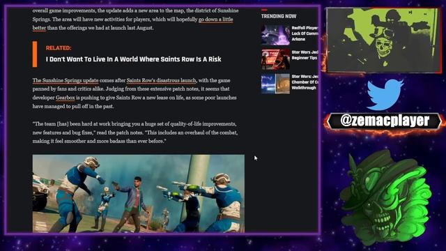 Les Devs de Saints Row Reboot supplient les joueurs d'acheter leur jeu ! смотреть онлайн