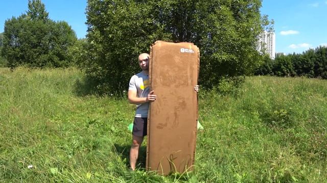 Самонадувающийся коврик BTrace Warm Pad 9 (2021 г) комфортный сон в походе